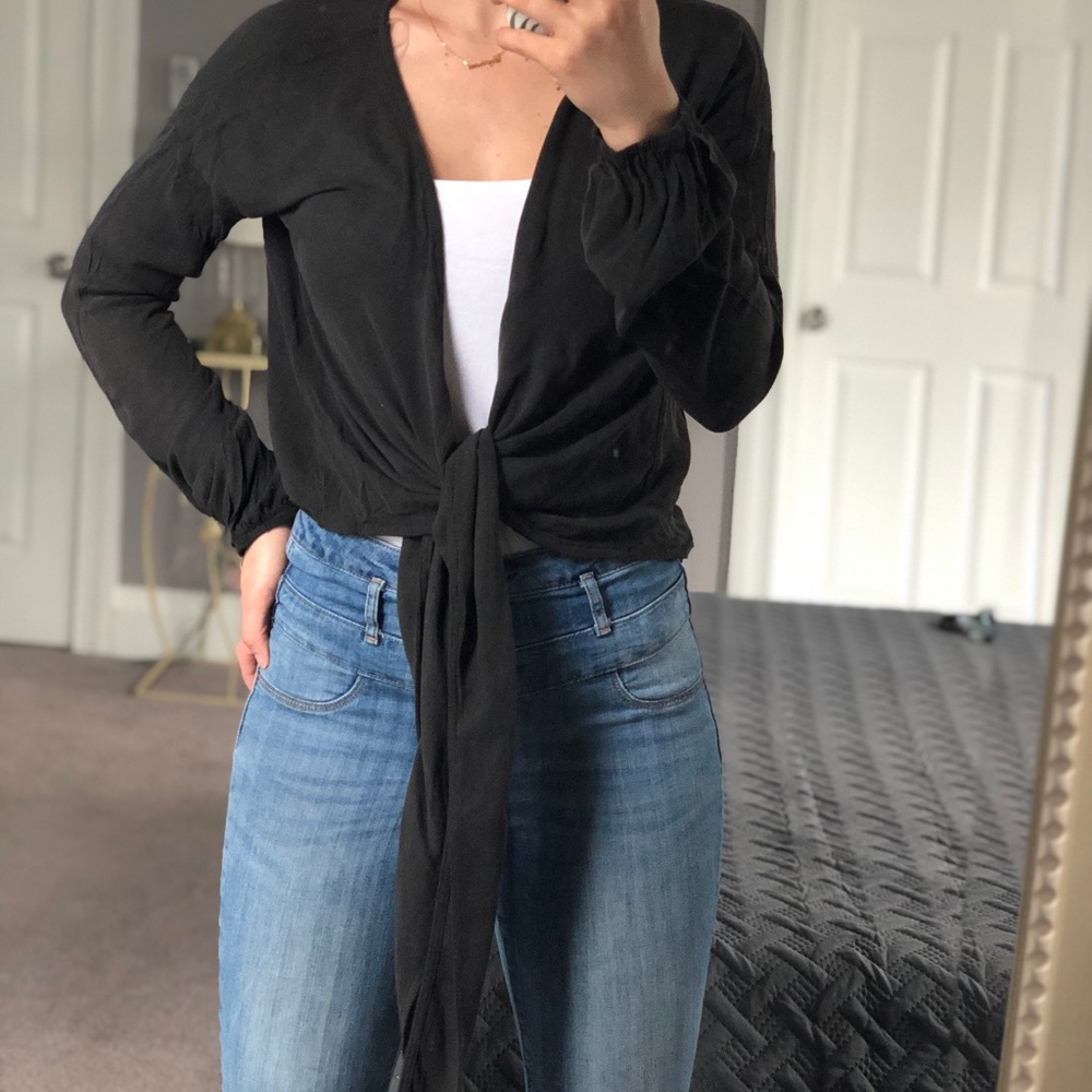 Tie Top Shirt - Picture 1 of 2
